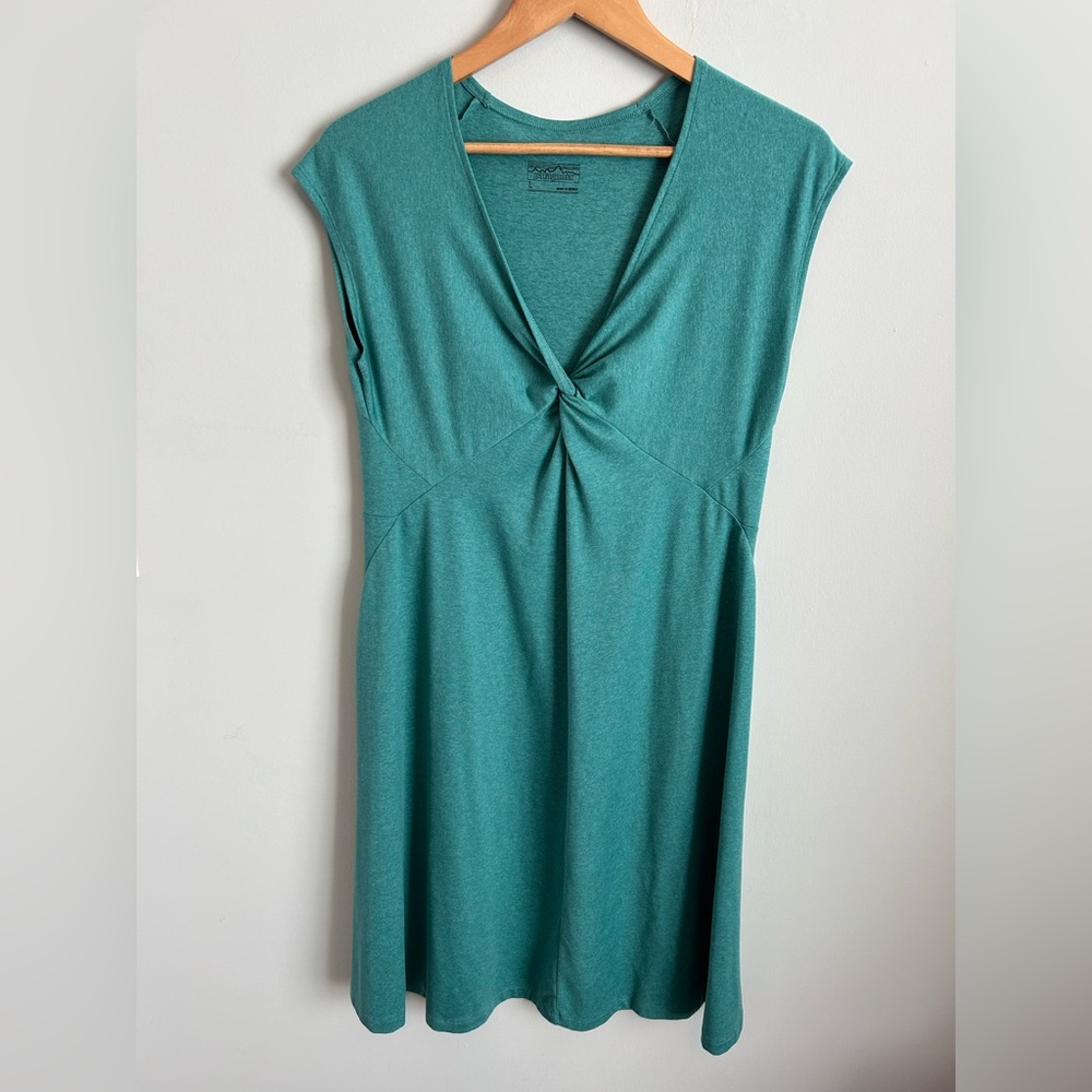 Patagonia | Seabrook Bandha Dress Style 58731 Teal Large